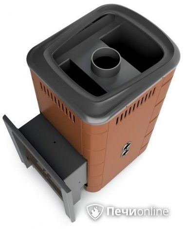 Печь для бани на газу TMF Уренгой 2018 Inox БСЭ ТО терракота в Клине